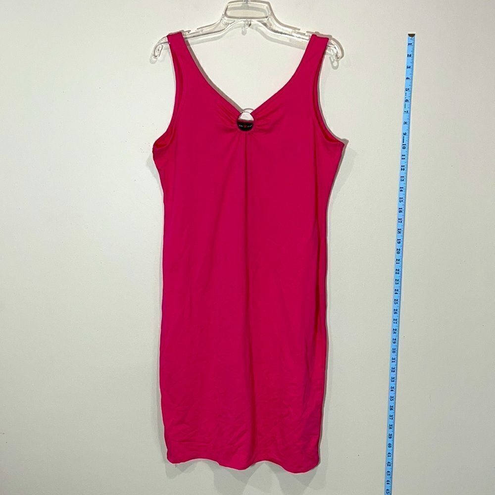 Beautiful Pink Plus Size Sleeveless Dress. Size 2X.